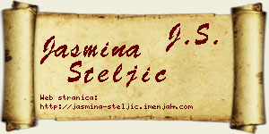 Jasmina Steljić vizit kartica